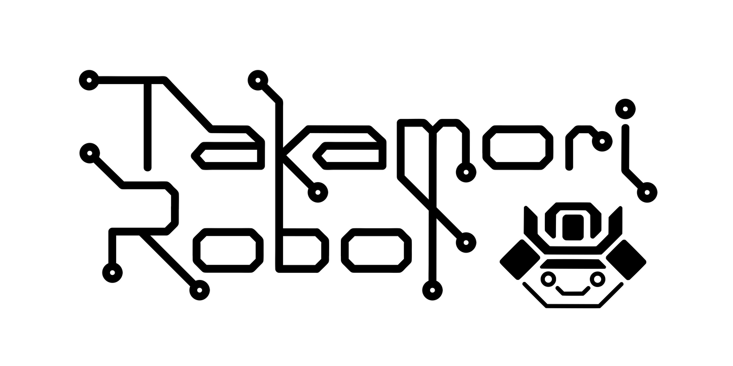 Takamori Robot Logo Decal