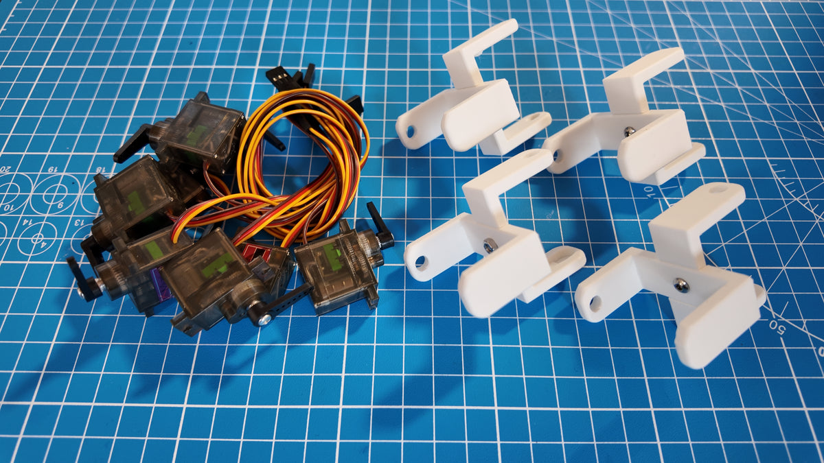 4. HIRO MG90 Metal Gear Servo Motor Upgrade Kit